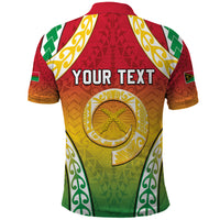 Personalised Vanuatu Polo Shirt Proud To Be A Ni-Van With Tribal Pattern LT05 - Polynesian Pride