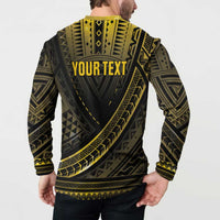 Personalised Polynesia Childhood Cancer Awareness Button Sweatshirt You Are Stronger Than Cancer