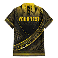 Personalised Polynesia Childhood Cancer Awareness Family Matching Mermaid Dress and Hawaiian Shirt You Are Stronger Than Cancer