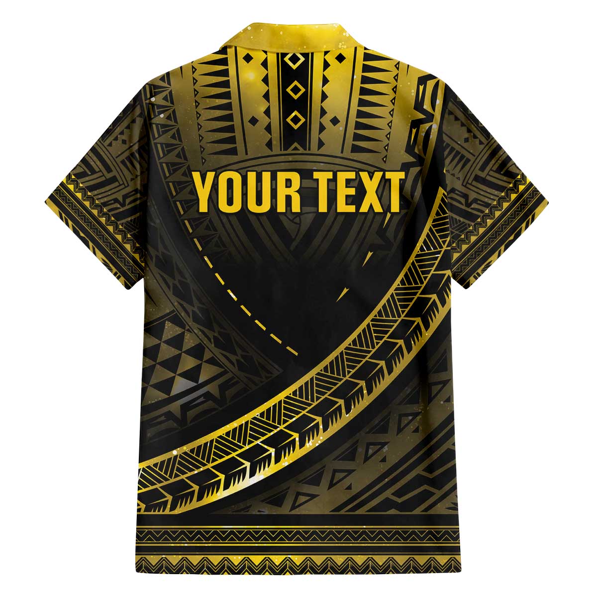 Personalised Polynesia Childhood Cancer Awareness Family Matching Off The Shoulder Long Sleeve Dress and Hawaiian Shirt You Are Stronger Than Cancer