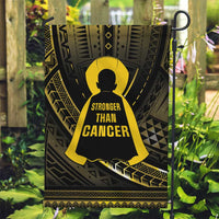 Polynesia Childhood Cancer Awareness Garden Flag You Are Stronger Than Cancer