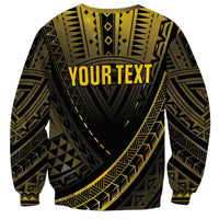 Personalised Polynesia Childhood Cancer Awareness Sweatshirt You Are Stronger Than Cancer