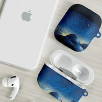 New Zealand Matariki AirPods Case Maori Waka With Silver Fern LT05 - Polynesian Pride