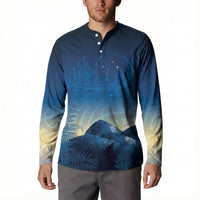 New Zealand Matariki Button Sweatshirt Maori Waka With Silver Fern LT05 - Polynesian Pride