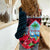 Guam Women Casual Shirt Latte Stone Mix Bougainvillea Polynesian Pattern LT05 - Polynesian Pride