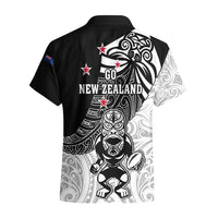 New Zealand Silver Fern Rugby Hawaiian Shirt World Cup 2023 Go Aotearoa Maori Pattern LT05 - Polynesian Pride