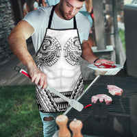 Polynesian Tattoo Inspired Cosplay Costume Apron Tribal Warrior White - Polynesian Pride