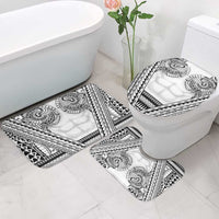 Polynesian Tattoo Inspired Cosplay Costume Bathroom Set Tribal Warrior White - Polynesian Pride