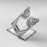 Polynesian Tattoo Inspired Cosplay Costume Canvas Wall Art Tribal Warrior White - Polynesian Pride