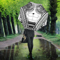 Polynesian Tattoo Inspired Cosplay Costume Umbrella Tribal Warrior White - Polynesian Pride