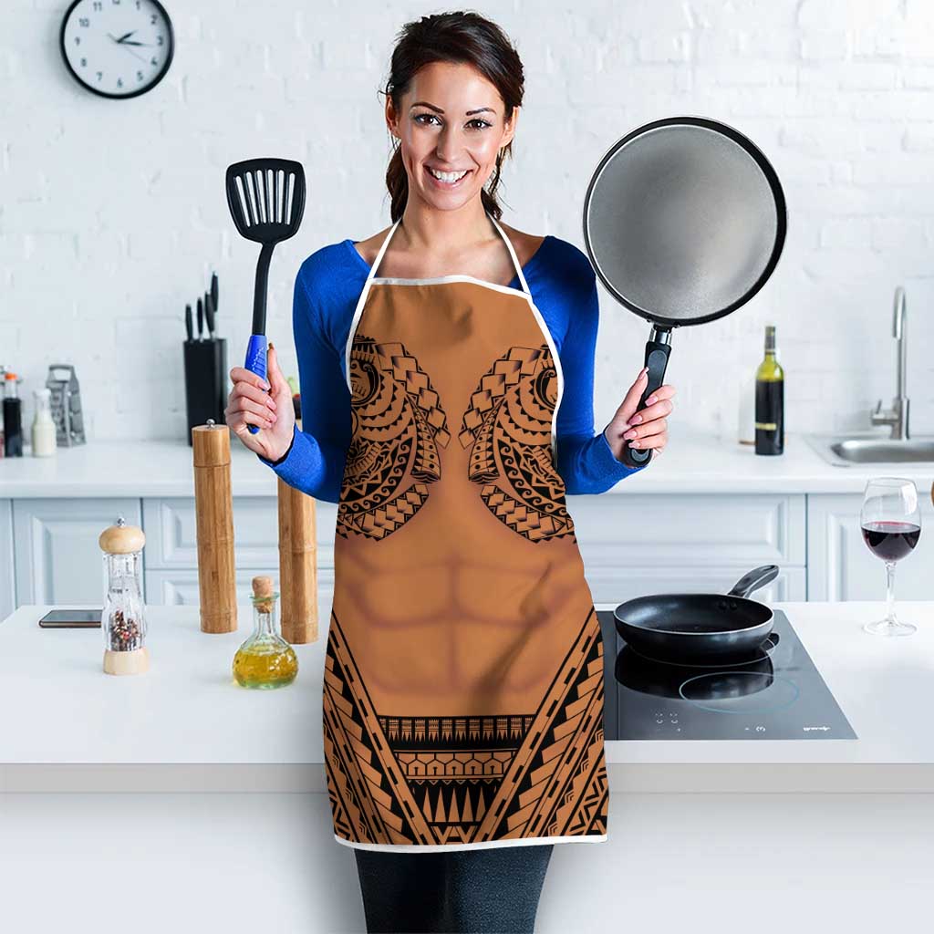 Polynesian Tattoo Inspired Cosplay Costume Apron Tribal Warrior - Polynesian Pride