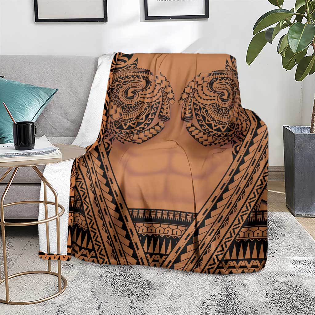 Polynesian Tattoo Inspired Cosplay Costume Blanket Tribal Warrior - Polynesian Pride
