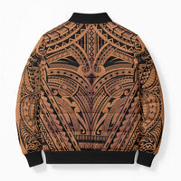 Polynesian Tattoo Inspired Cosplay Costume Bomber Puffer Jacket Tribal Warrior - Polynesian Pride