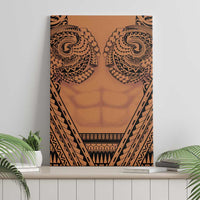 Polynesian Tattoo Inspired Cosplay Costume Canvas Wall Art Tribal Warrior - Polynesian Pride