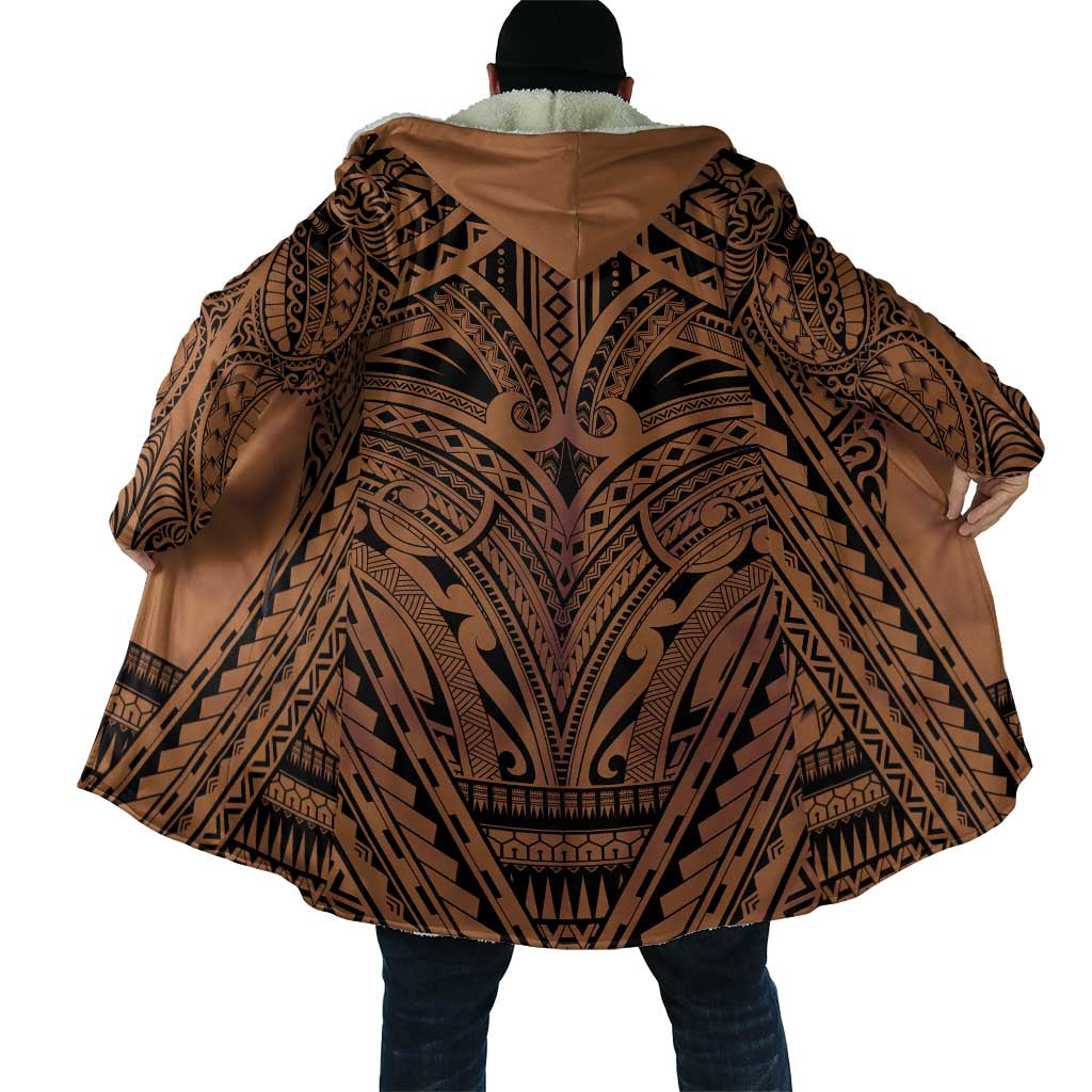 Polynesian Tattoo Inspired Cosplay Costume Cloak Tribal Warrior - Polynesian Pride