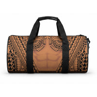 Polynesian Tattoo Inspired Cosplay Costume Duffle Bag Tribal Warrior LT05 One size Brown - Polynesian Pride