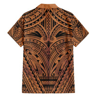 Polynesian Tattoo Inspired Cosplay Costume Hawaiian Shirt Tribal Warrior - Polynesian Pride
