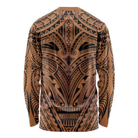 Polynesian Tattoo Inspired Cosplay Costume Long Sleeve Shirt Tribal Warrior LT05 - Polynesian Pride