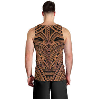 Polynesian Tattoo Inspired Cosplay Costume Men Tank Top Tribal Warrior - Polynesian Pride