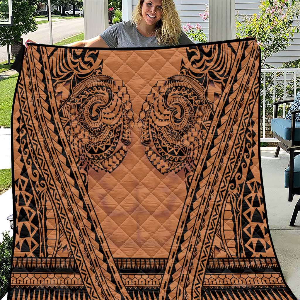 Polynesian Tattoo Inspired Cosplay Costume Quilt Tribal Warrior - Polynesian Pride