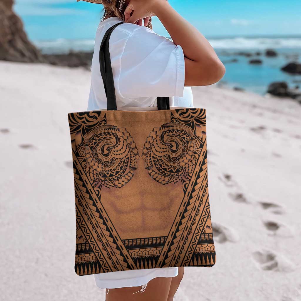 Polynesian Tattoo Inspired Cosplay Costume Tote Bag Tribal Warrior - Polynesian Pride