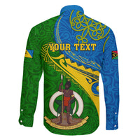 Personalized Malampa Day Family Matching Short Sleeve Bodycon Dress and Hawaiian Shirt Sand Drawing Vanuatuan Pattern LT05 - Polynesian Pride