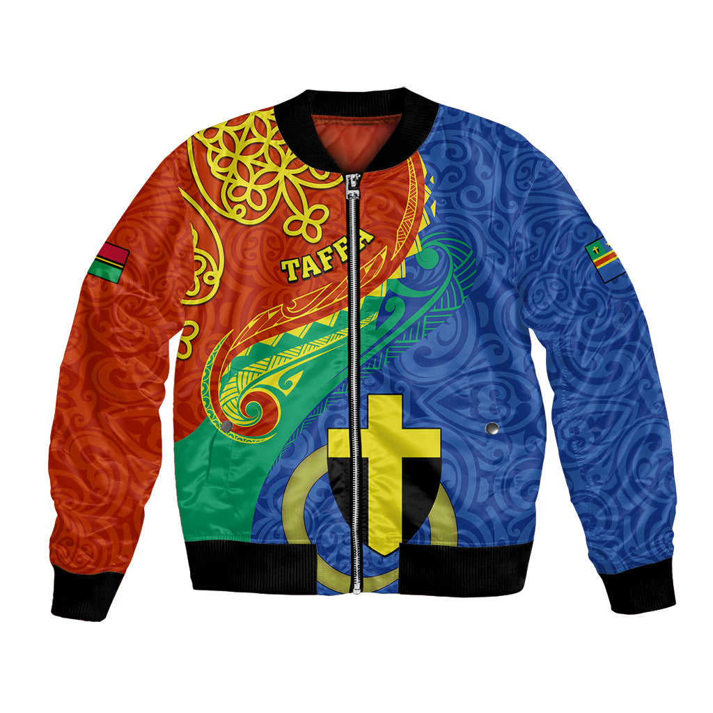 personalized-tafea-day-bomber-jacket-sand-drawing-vanuatuan-pattern