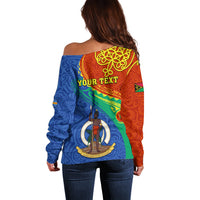 personalized-tafea-day-off-shoulder-sweater-sand-drawing-vanuatuan-pattern