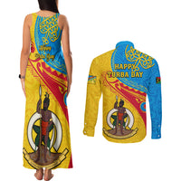 torba-day-couples-matching-tank-maxi-dress-and-long-sleeve-button-shirts-sand-drawing-vanuatuan-pattern