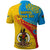 Torba Day Polo Shirt Sand Drawing Vanuatuan Pattern LT05 - Polynesian Pride