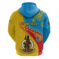 Personalized Torba Day Hoodie Sand Drawing Vanuatuan Pattern LT05 - Polynesian Pride
