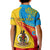 Personalized Torba Day Kid Polo Shirt Sand Drawing Vanuatuan Pattern LT05 - Polynesian Pride
