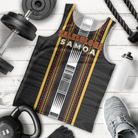 Personalised Salelologa Samoa Men Tank Top Samoan Tribal Pattern LT05 - Polynesian Pride