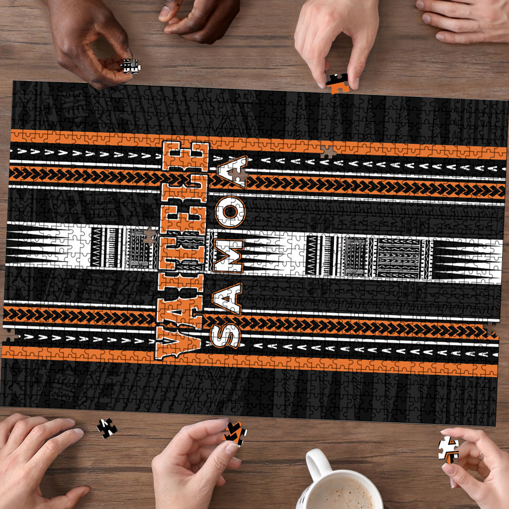 Vaitele Samoa Puzzle Samoan Tribal Pattern LT05 - Polynesian Pride