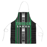 Siusega Samoa Apron Samoan Tribal Pattern LT05 Green - Polynesian Pride