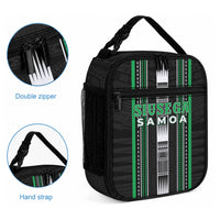 Siusega Samoa Lunch Bag Samoan Tribal Pattern LT05 - Polynesian Pride