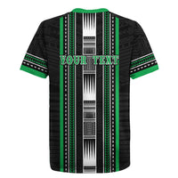 Personalised Siusega Samoa Rugby Jersey Samoan Tribal Pattern LT05 - Polynesian Pride