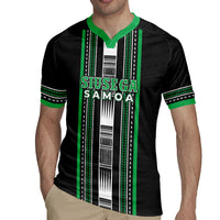 Personalised Siusega Samoa Rugby Jersey Samoan Tribal Pattern LT05 - Polynesian Pride