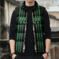 Personalised Siusega Samoa Sleeveless Puffer Jacket Samoan Tribal Pattern LT05 - Polynesian Pride