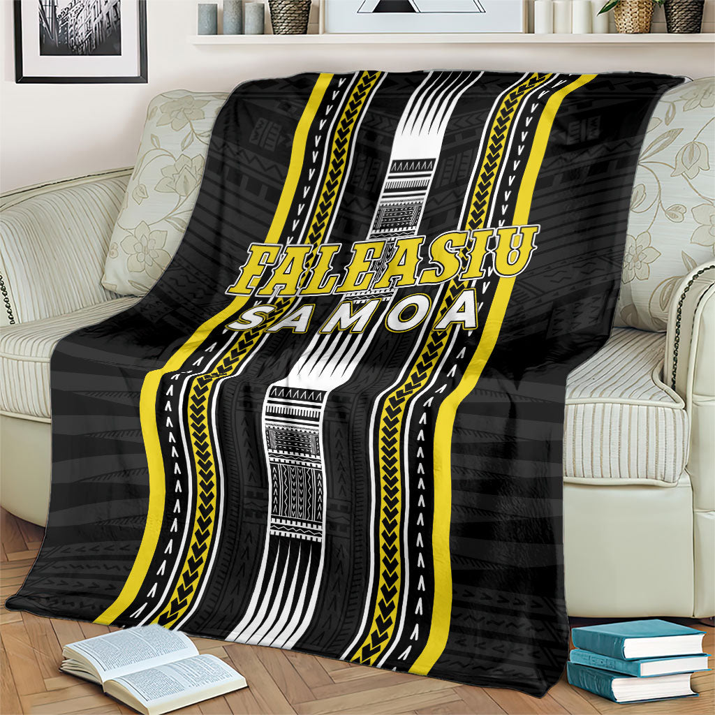 Faleasiu Samoa Blanket Samoan Tribal Pattern LT05 - Polynesian Pride