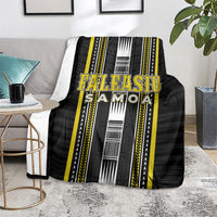 Faleasiu Samoa Blanket Samoan Tribal Pattern LT05 - Polynesian Pride