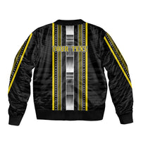 Personalised Faleasiu Samoa Bomber Jacket Samoan Tribal Pattern LT05 - Polynesian Pride