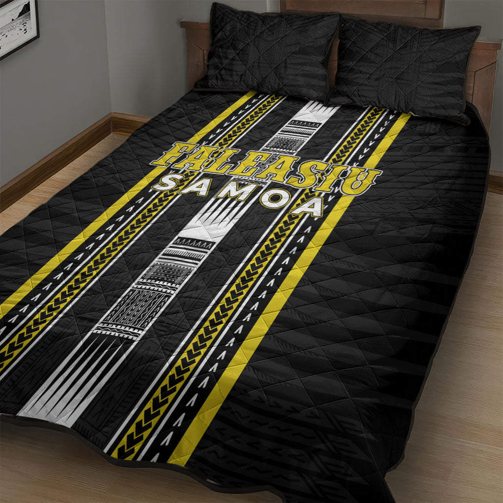 Faleasiu Samoa Quilt Bed Set Samoan Tribal Pattern LT05 - Polynesian Pride