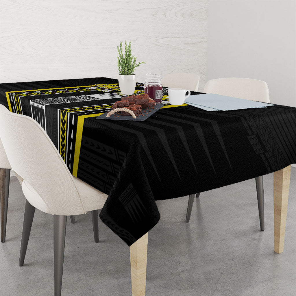 Faleasiu Samoa Tablecloth Samoan Tribal Pattern LT05 - Polynesian Pride