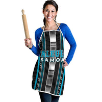 Faleula Samoa Apron Samoan Tribal Pattern LT05 - Polynesian Pride