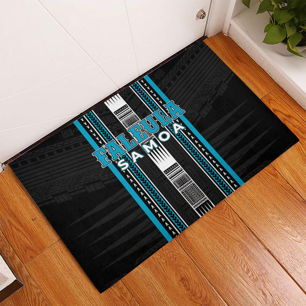 Faleula Samoa Rubber Doormat Samoan Tribal Pattern LT05 - Polynesian Pride