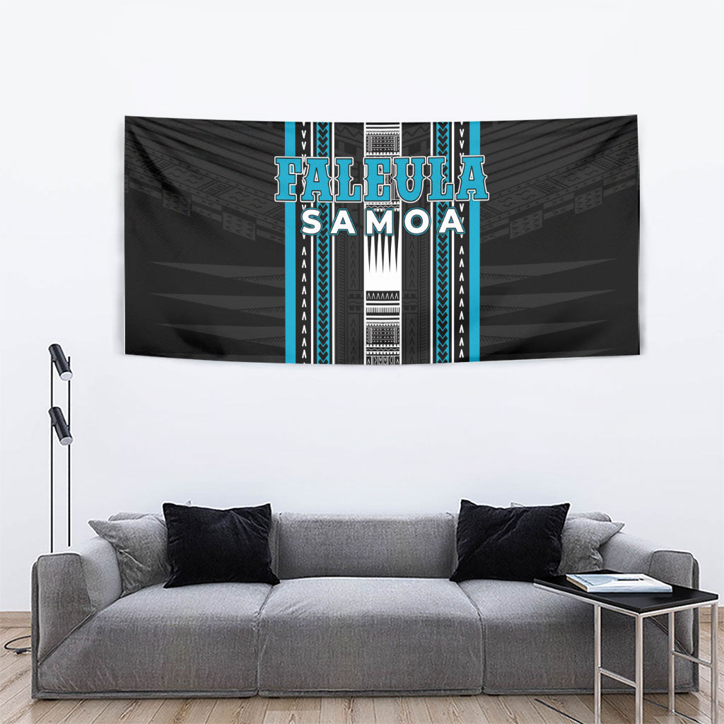 Faleula Samoa Tapestry Samoan Tribal Pattern LT05 - Polynesian Pride