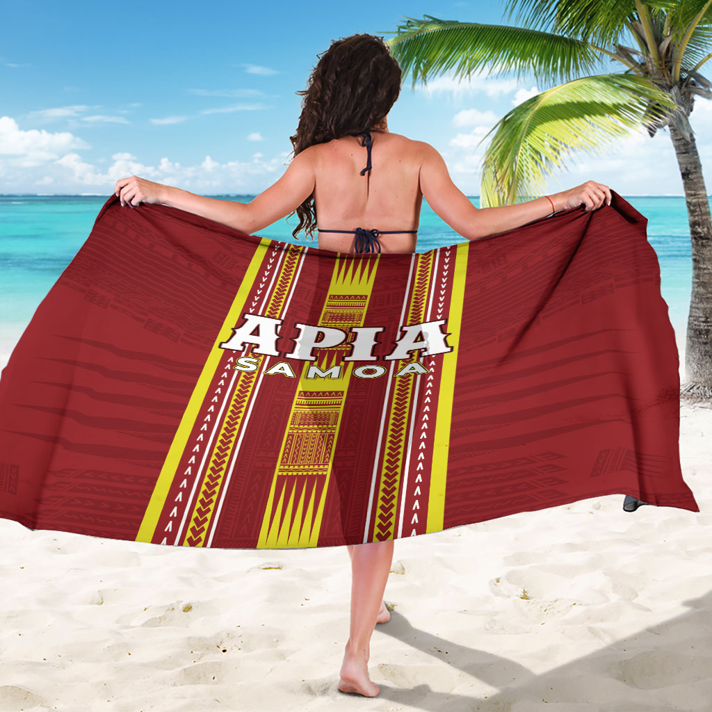 Apia Samoa Sarong Samoan Tribal Pattern LT05 - Polynesian Pride