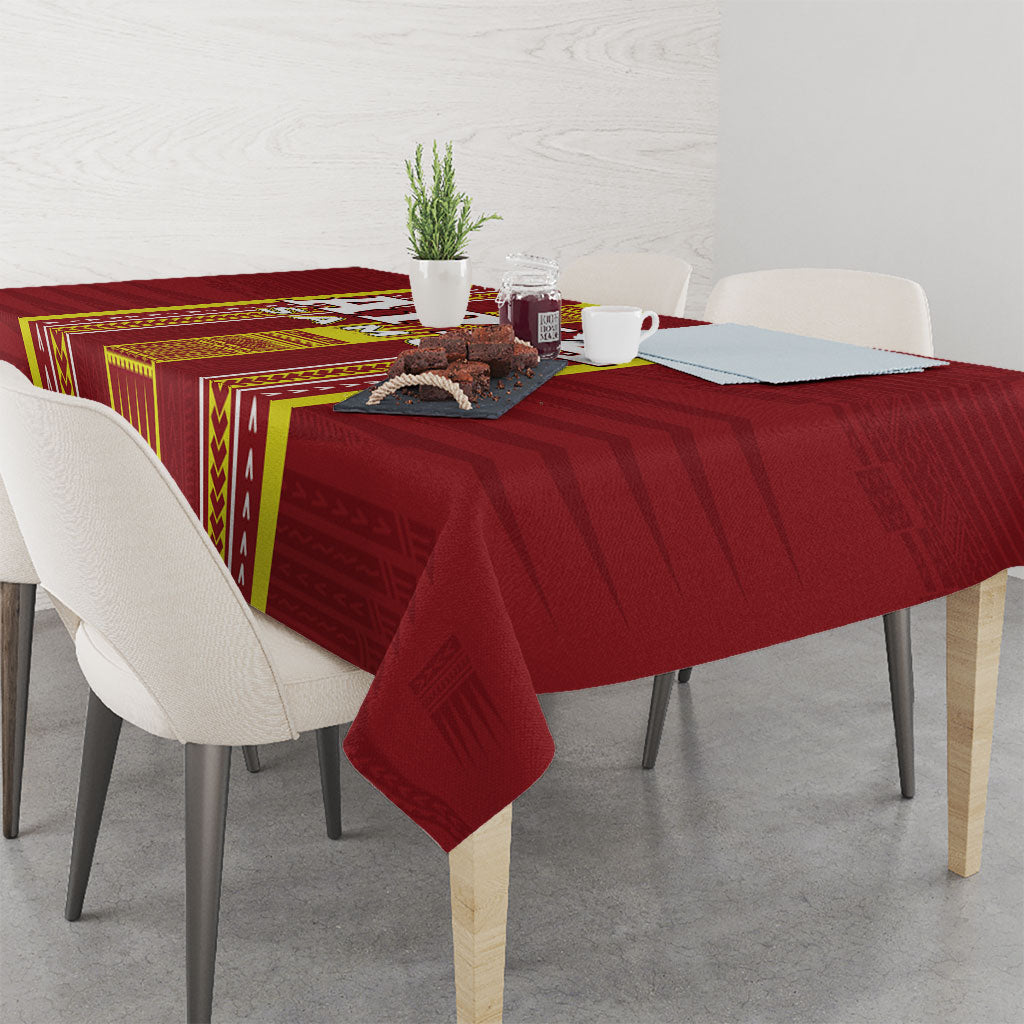 Apia Samoa Tablecloth Samoan Tribal Pattern LT05 - Polynesian Pride