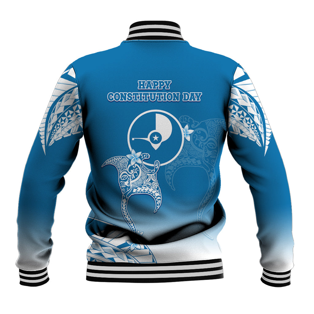 FSM Yap Constitution Day Baseball Jacket Polynesian Batoids LT05 - Polynesian Pride